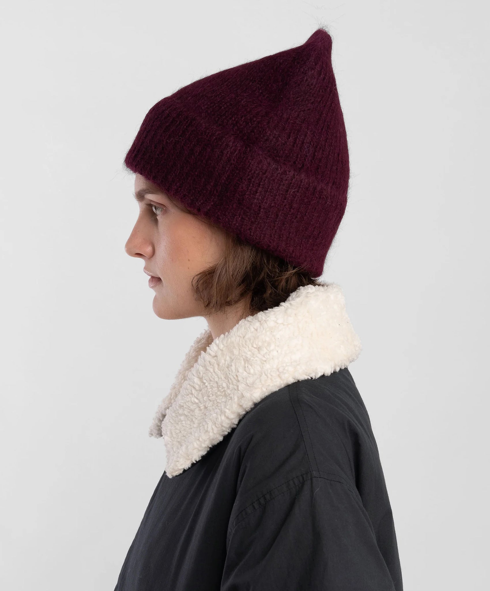 Micaela Greg-Brushed Rib Hat