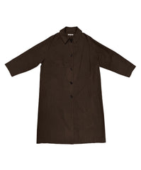 Ali Golden-New Trench // Dark Brown