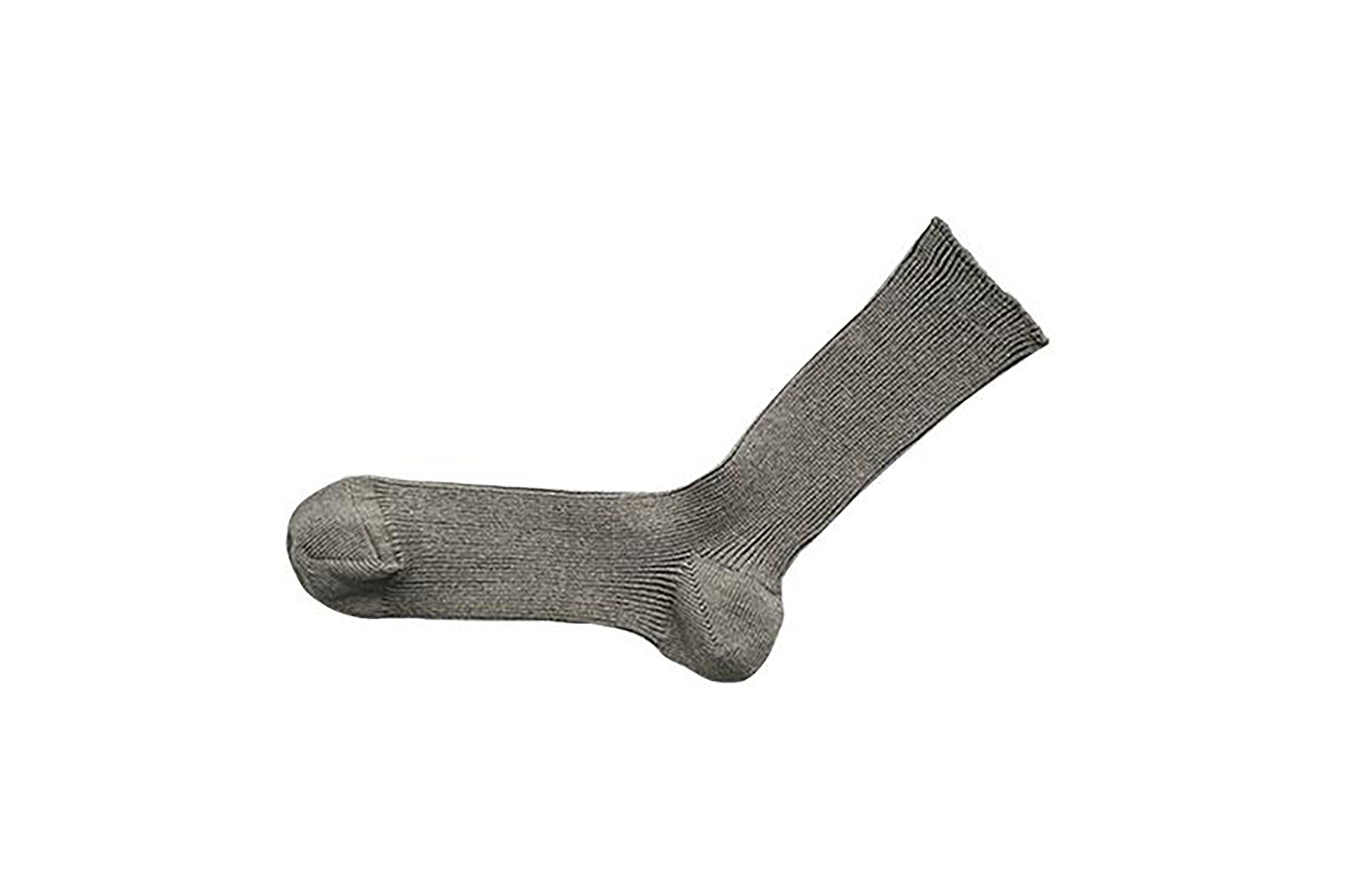 Hakne-Linen Ribbed Sock