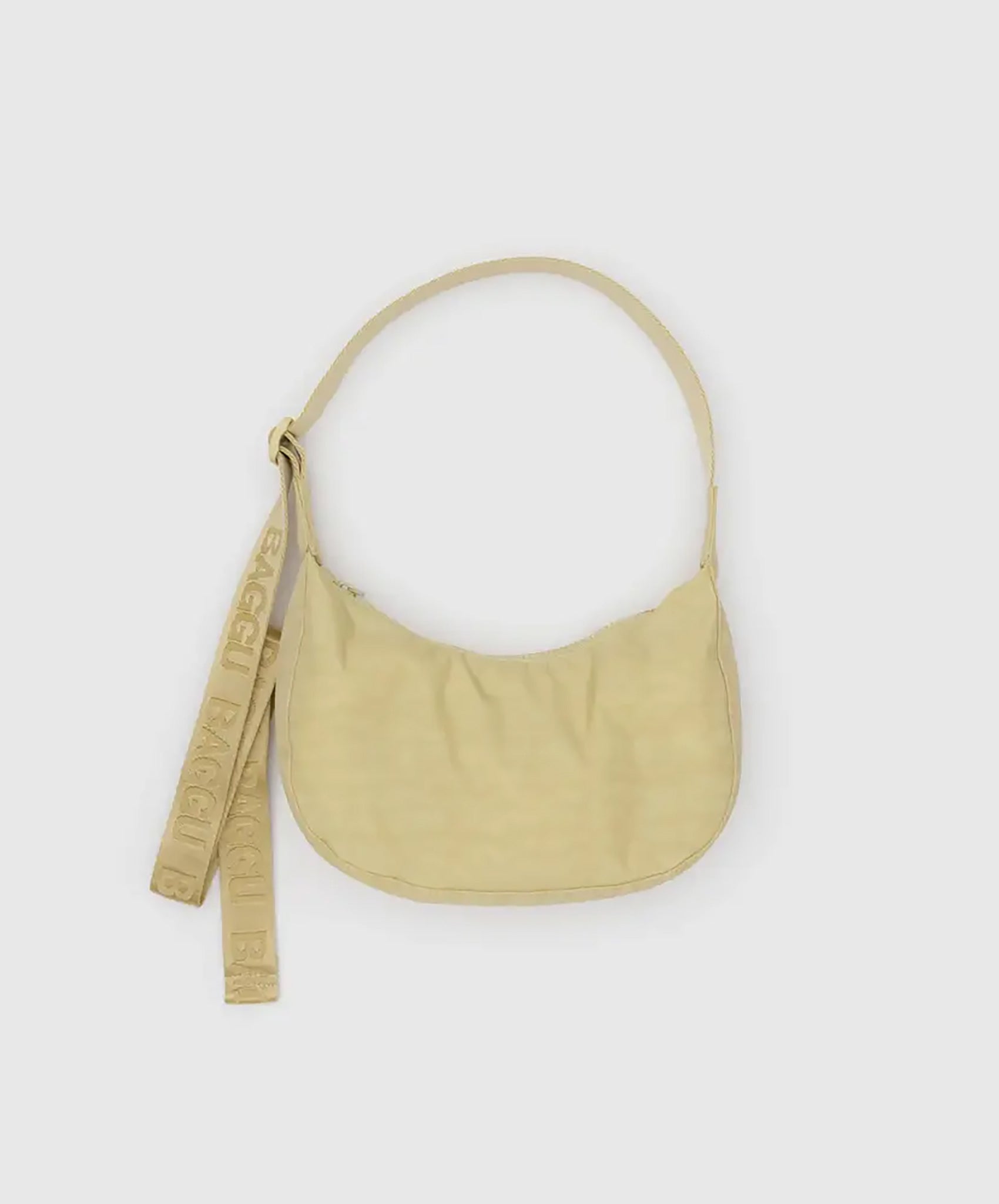 Baggu-Small Nylon Crescent Bag // Butter