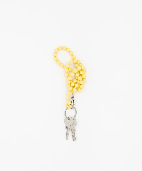 Ina Seifart-Perlen Long - PASTEL YELLOW