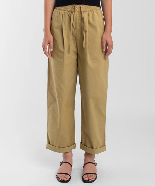 Micaela Greg-Tie Trouser // Ochre