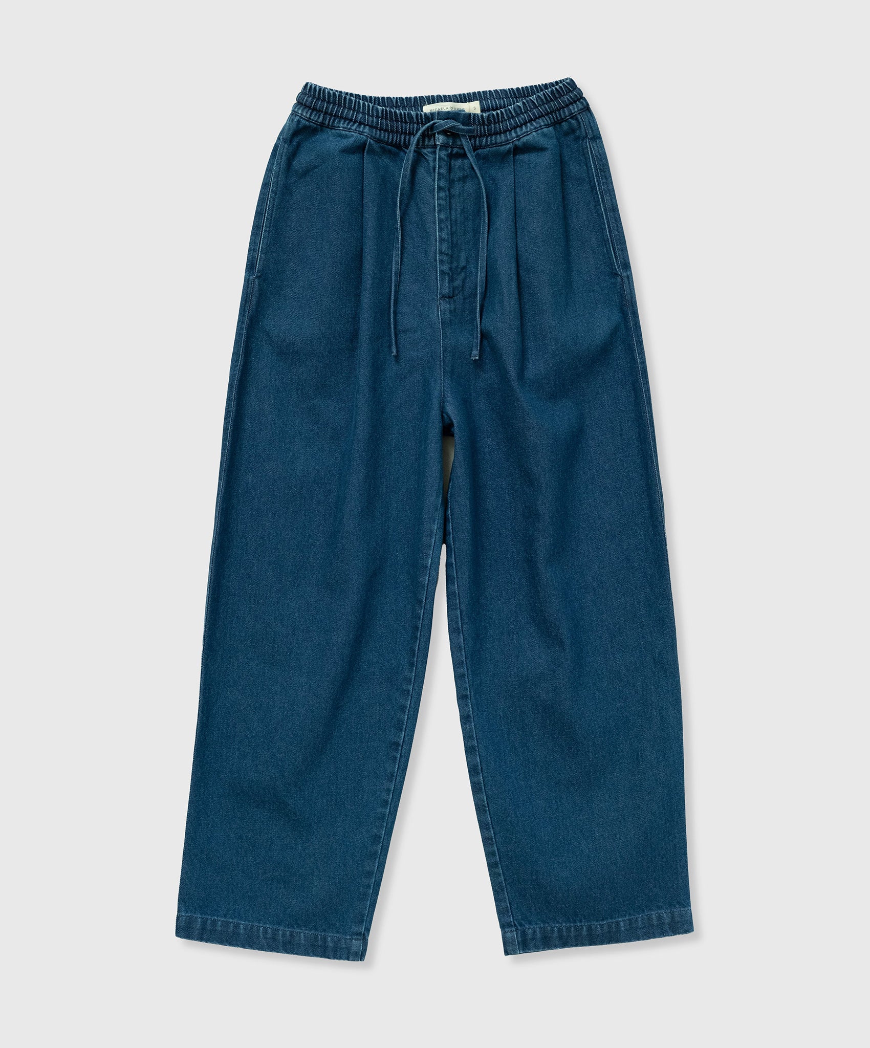Micaela Greg-Tie Trouser // Denim