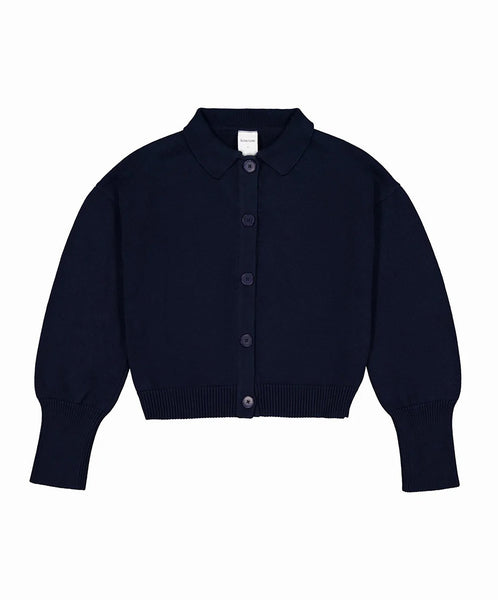 Kowtow- Utility Cardigan // Indigo