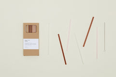 Hawkins NY-Essential Glass Straw Set of 6