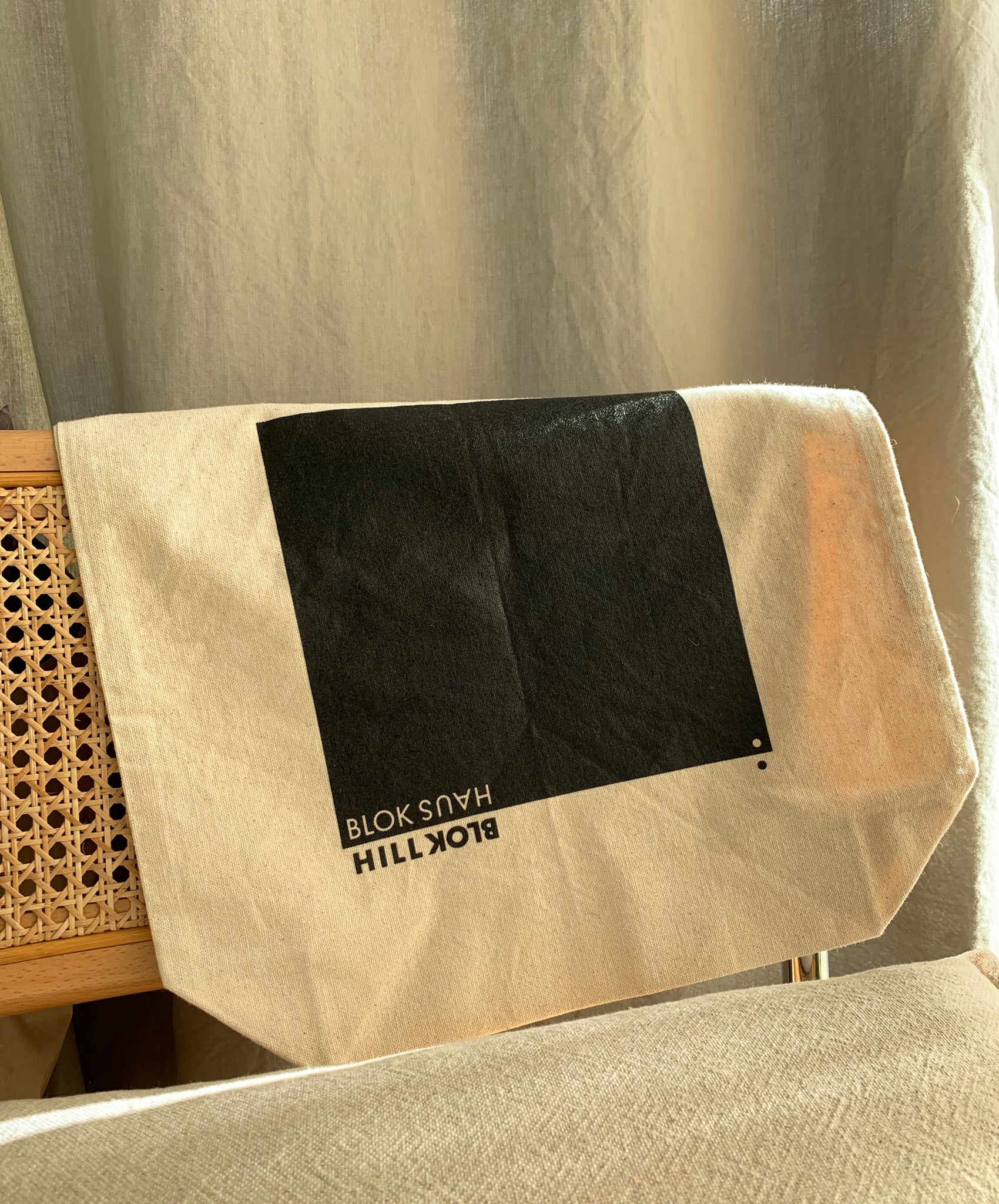 Blok Hill // Blok Haus-Recycled Cotton Book Tote
