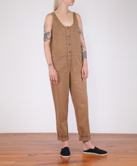 Jungmaven-Button Front Jumper // Coyote
