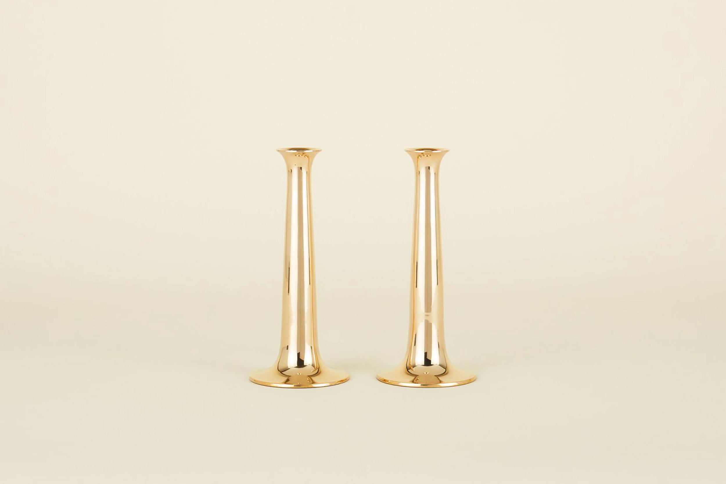Hawkins NY-Simple Candle Holder // Brass