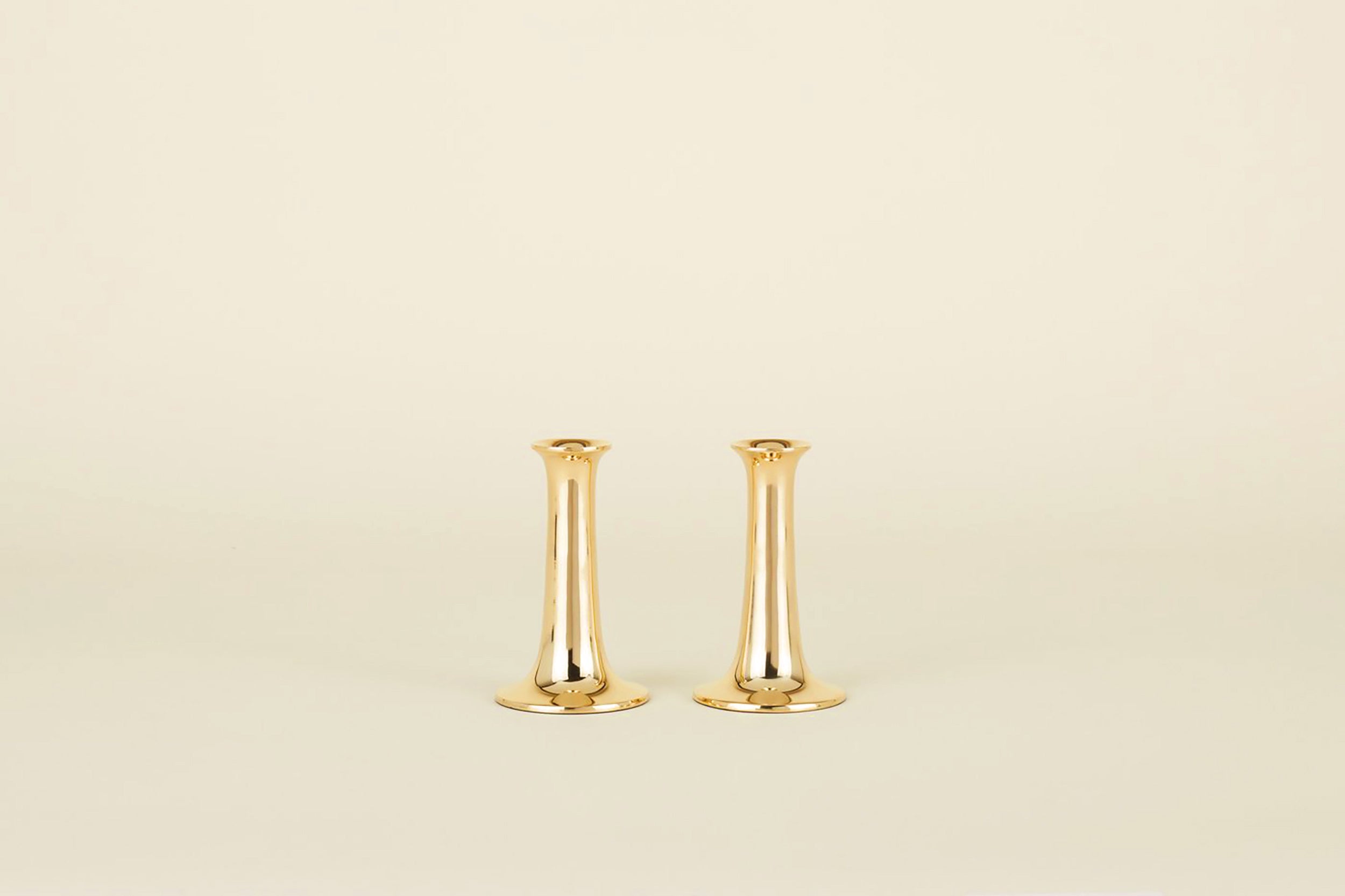 Hawkins NY-Simple Candle Holder // Brass