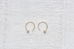 8.6.4.-Pearl Earring Threaders // EA-P-21