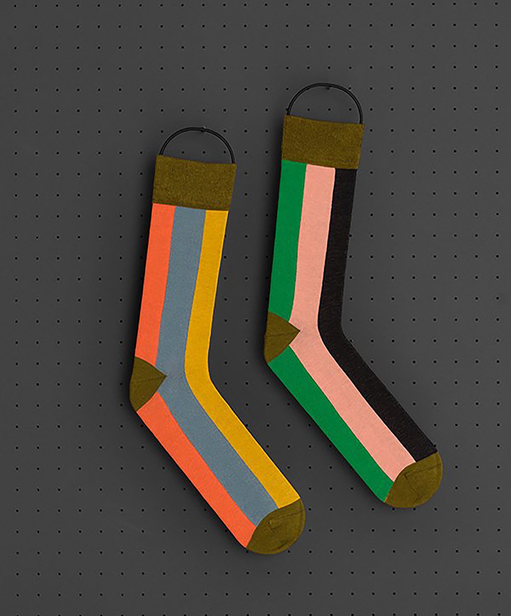 Jo Gordon-Vertical Stripe Socks // 6 Color