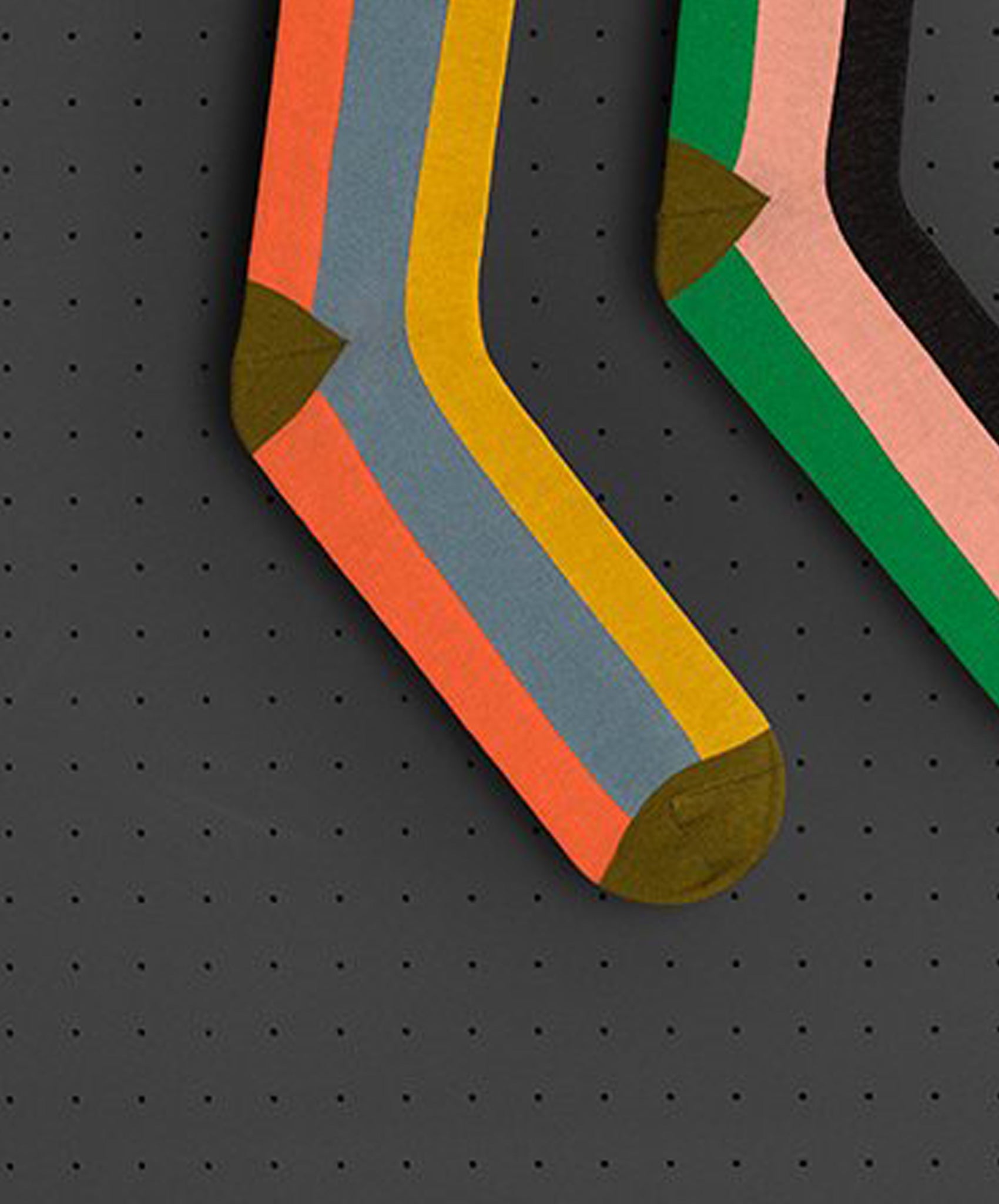 Jo Gordon-Vertical Stripe Socks // 6 Color