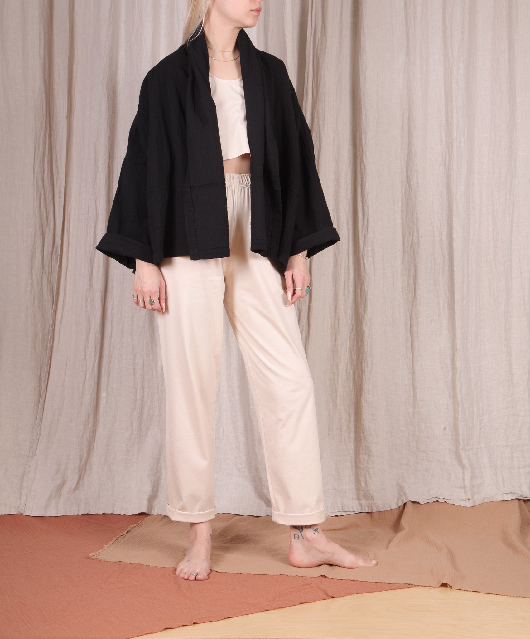 Atelier Delphine-Kimono Jacket // Black