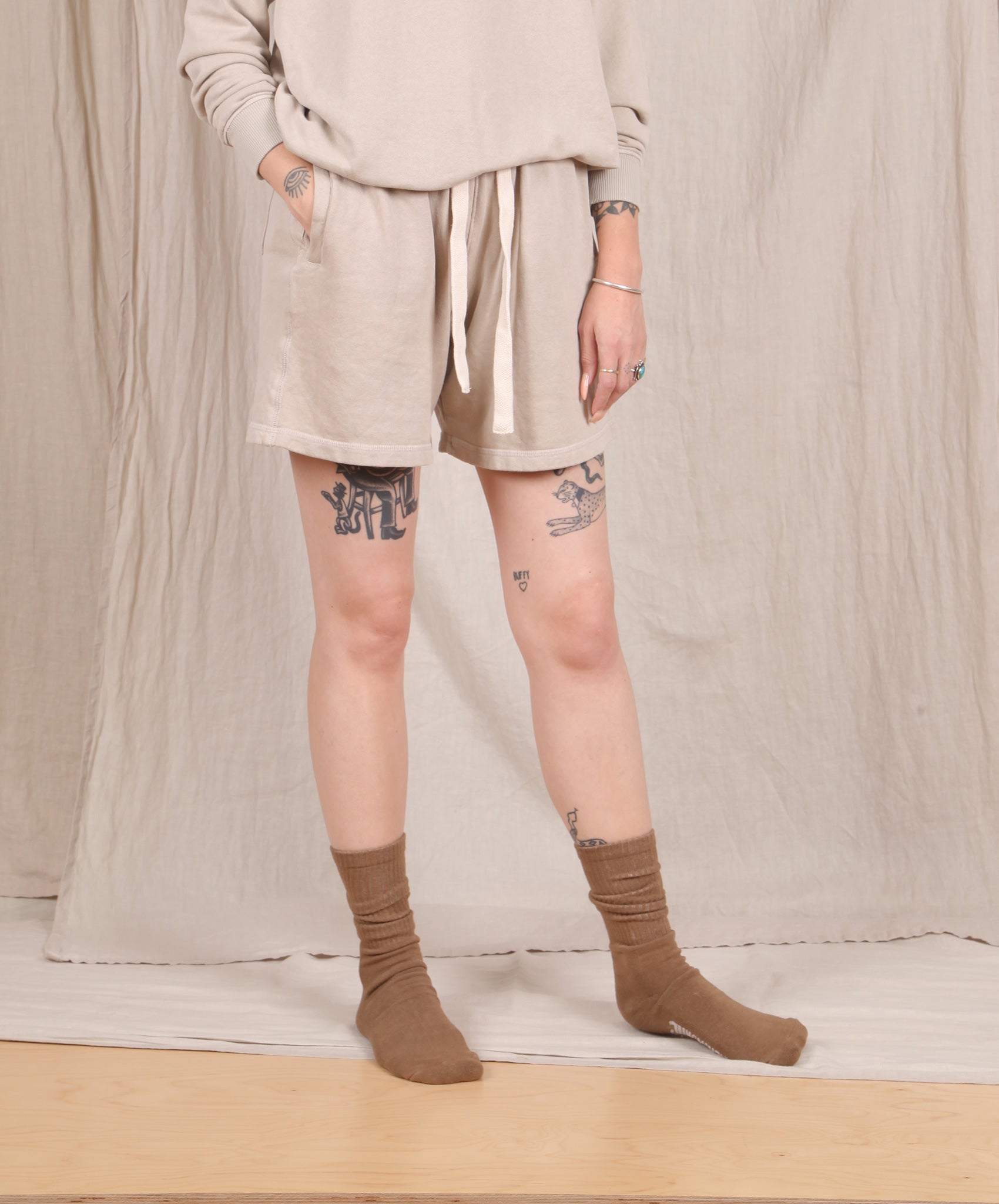 Jungmaven-French Terry Sport Short // Canvas