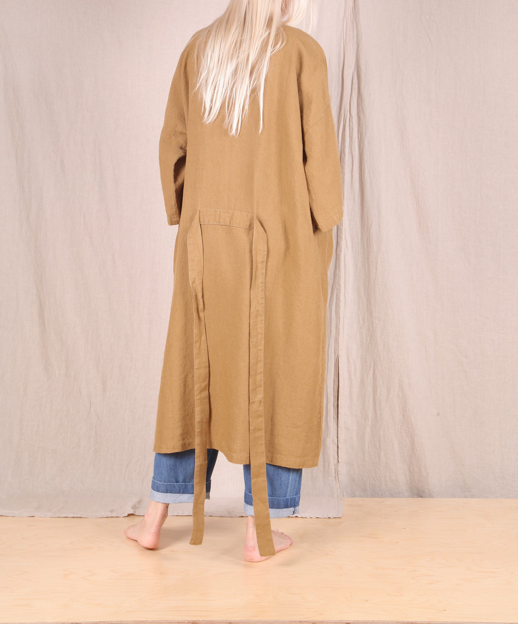 Linge Particulier-Kimono Robe // MUSTARD