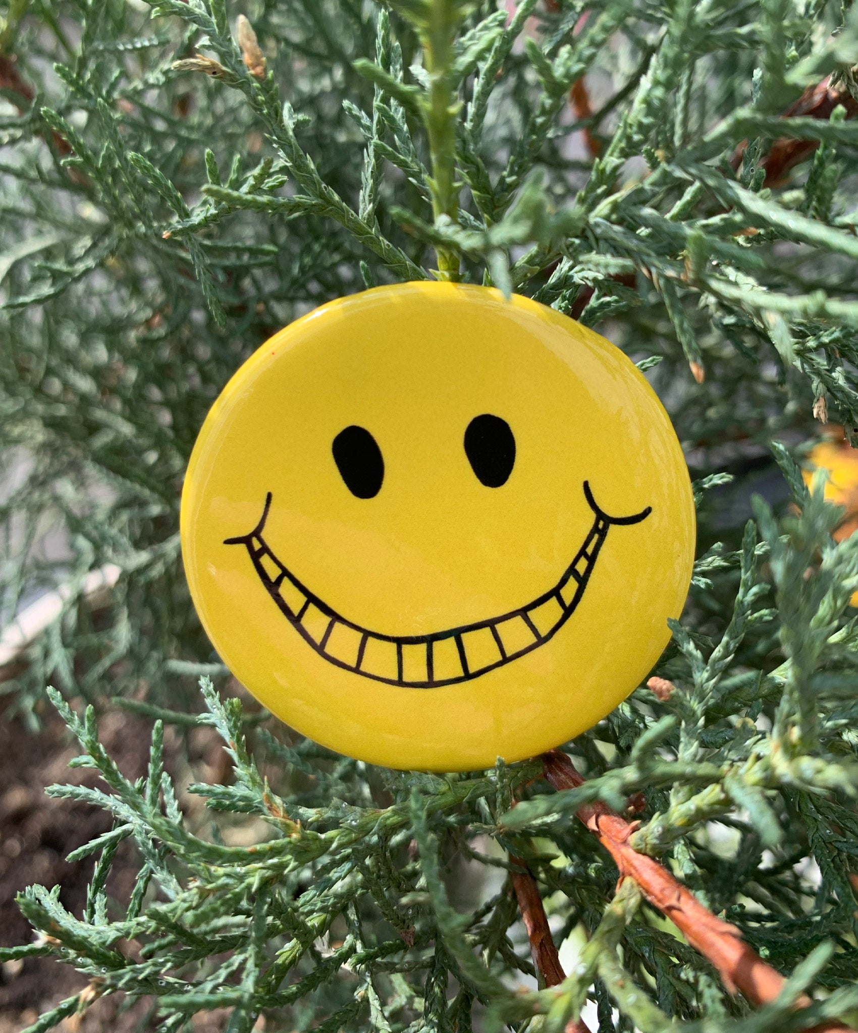 T.M.-Smiley Button