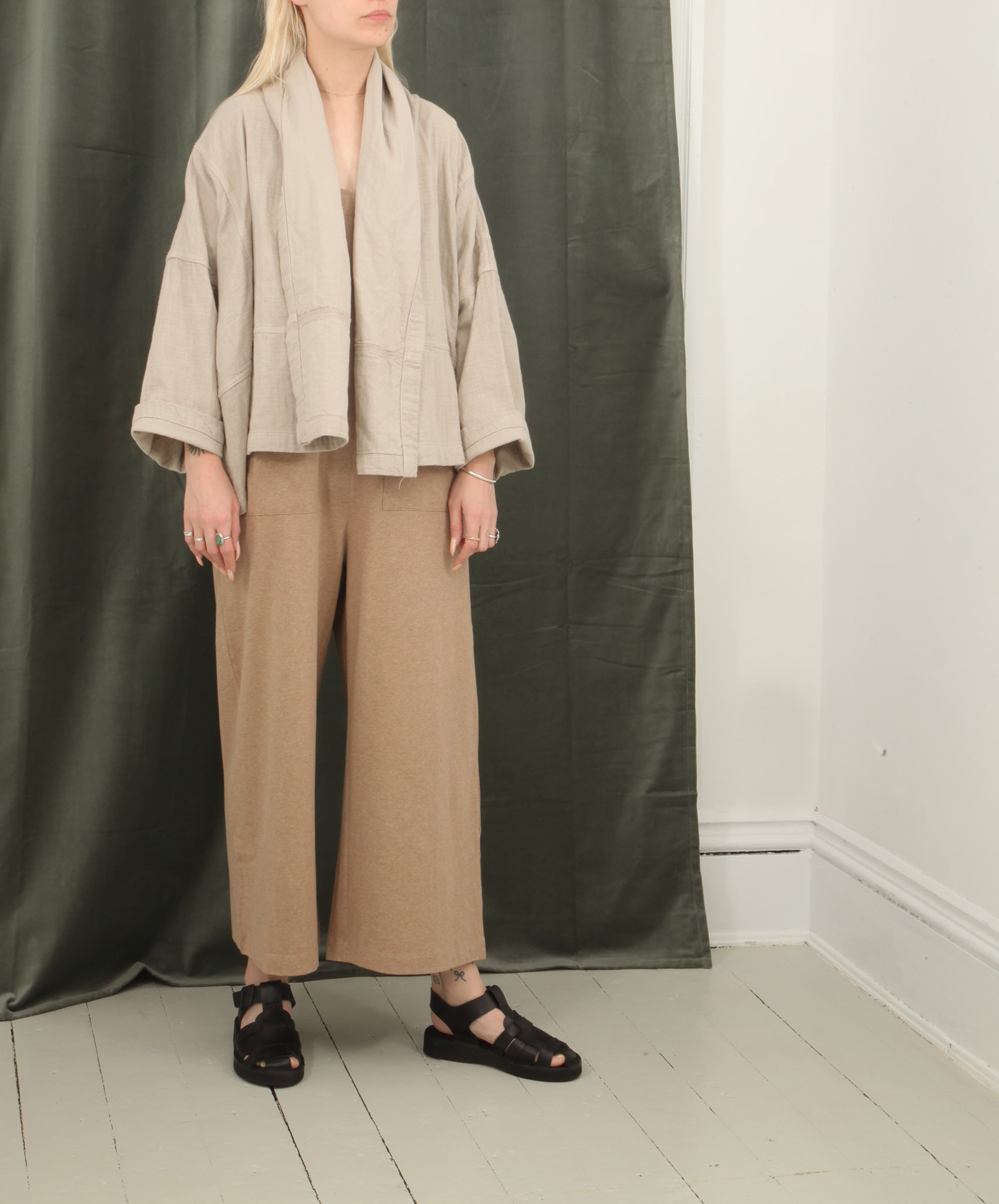 Atelier Delphine-Kimono Jacket // Stone