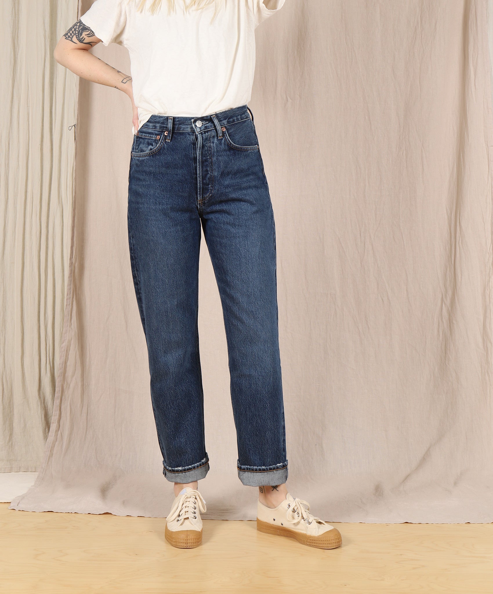 Levi's Women's High Rise Loose Fit Wide Leg Jeans